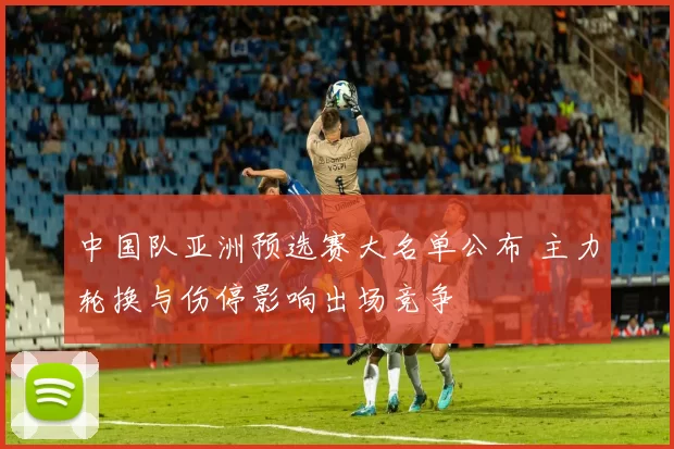 中国队亚洲预选赛大名单公布 主力轮换与伤停影响出场竞争