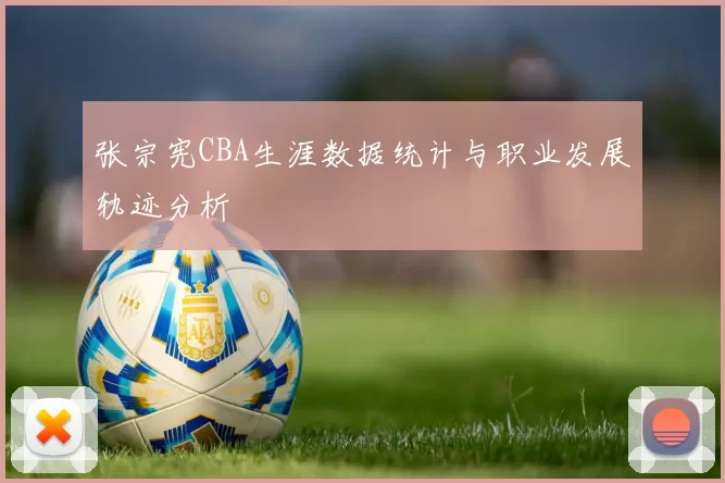 张宗宪CBA生涯数据统计与职业发展轨迹分析