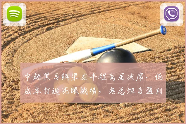 中超黑马铜梁龙半程高居次席，低成本打造亮眼战绩，老总坦言盈利红利难以长久维系引援_李平_票房_罗马
